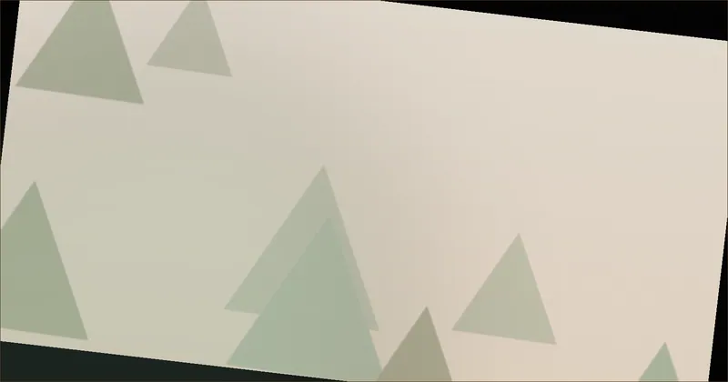 Deep green prism pattern suggesting a seam blended into fabric