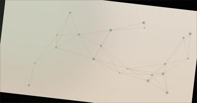 Deep green constellation pattern suggesting bound pages held together
