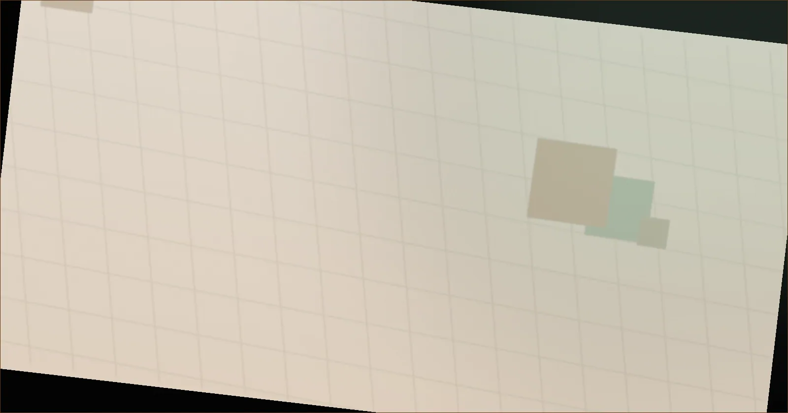 Warm brown grid pattern suggesting interlocking angled cuts